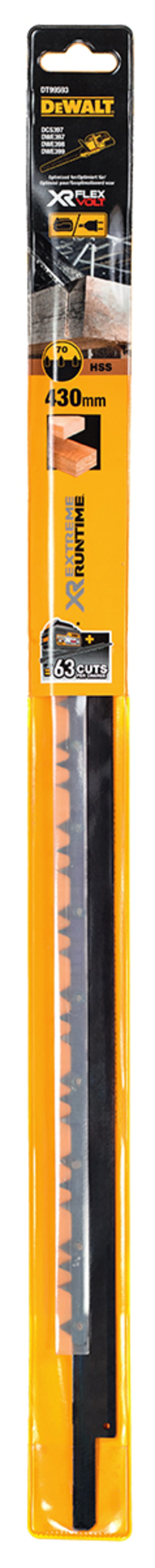 DeWALT 430mm Cutting Length Alligator Saw Blade Pack of 2