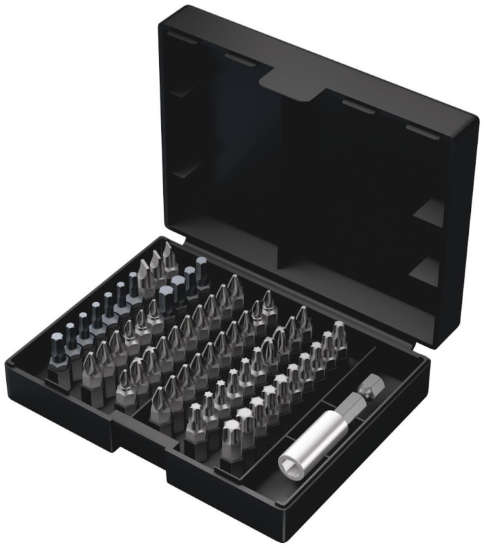 Wera Impact Bit Set 61 Pieces, Hexagon, Phillips, Pozidriv, Slotted, Torx