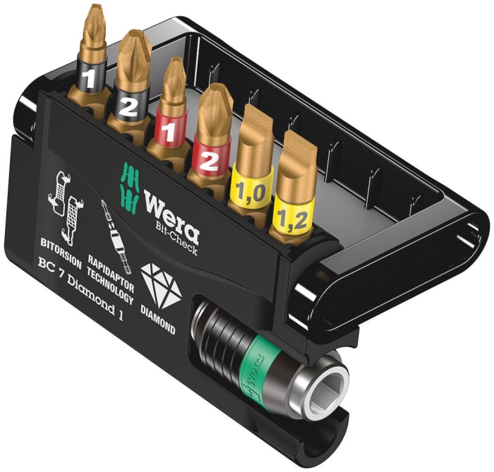 Wera impact store driver bit set