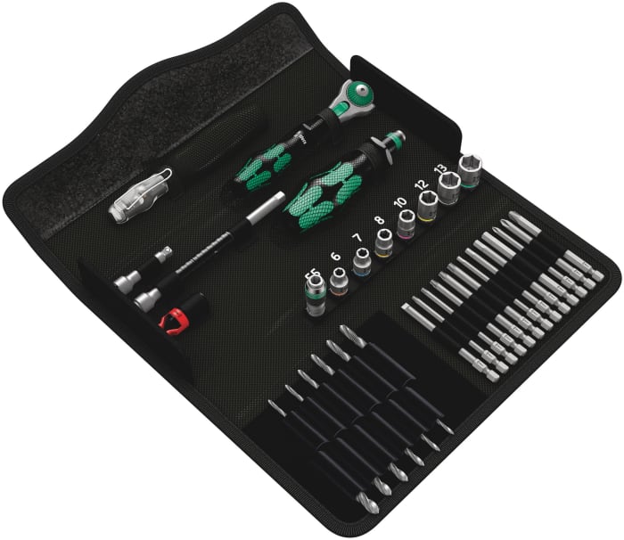 Mallette à outils Kraftform Kompakt M 1 métal Wera, Jeu de 39 pièces