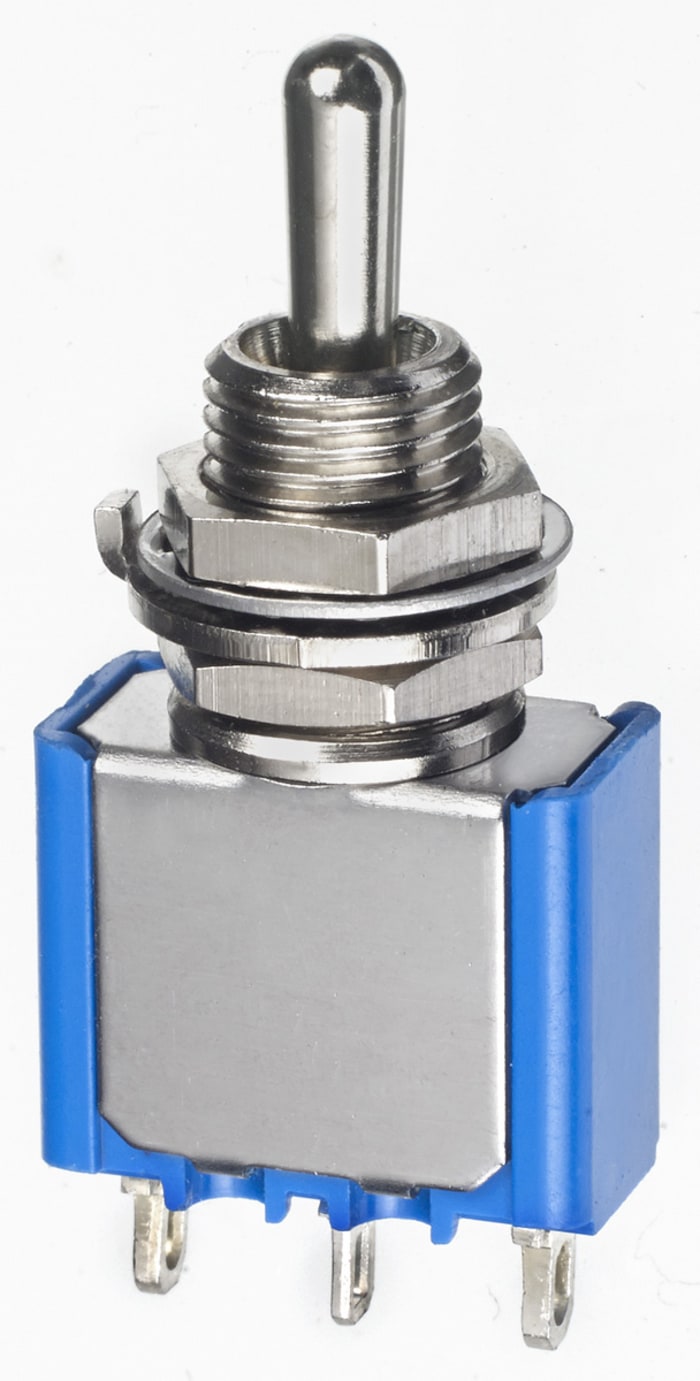 5637A17 APEM | APEM Toggle Switch, Panel Mount, On-Off-On, SPDT, Solder ...