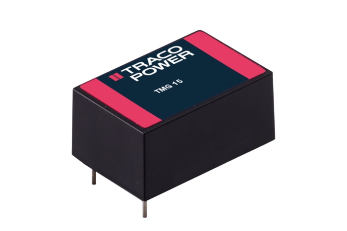 TRACOPOWER Switching Power Supply, TMG 15112, 12V dc, 1.25A, 15W, 1 Output, 120 → 370 V dc, 90 → 264 V ac