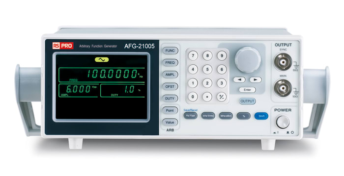 Générateur de fonctions, RS PRO, 5MHz