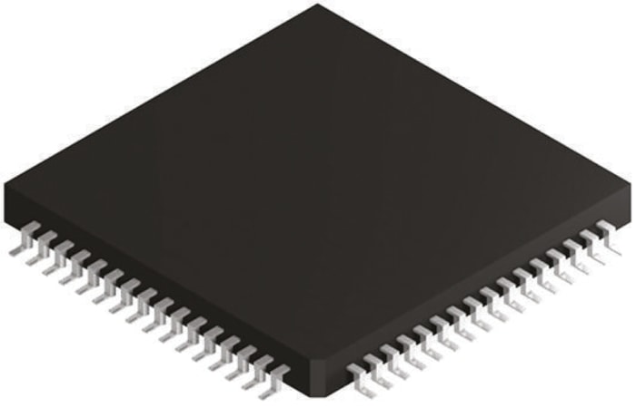 Microchip PIC18F67K22T-I/PT, 8bit PIC Microcontroller, PIC18F, 64MHz, 1 kB, 128 kB Flash, 64-Pin TQFP
