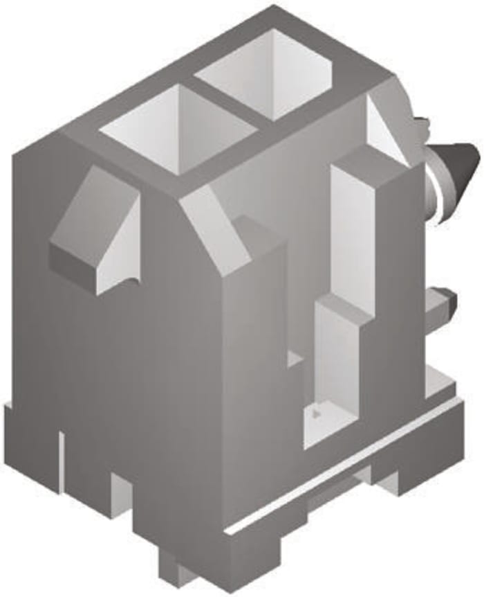 Molex Micro-Fit 3.0 Series Right Angle Through Hole PCB Header, 10 Contact(s), 3 mm Pitch, 2 Row, Shrouded