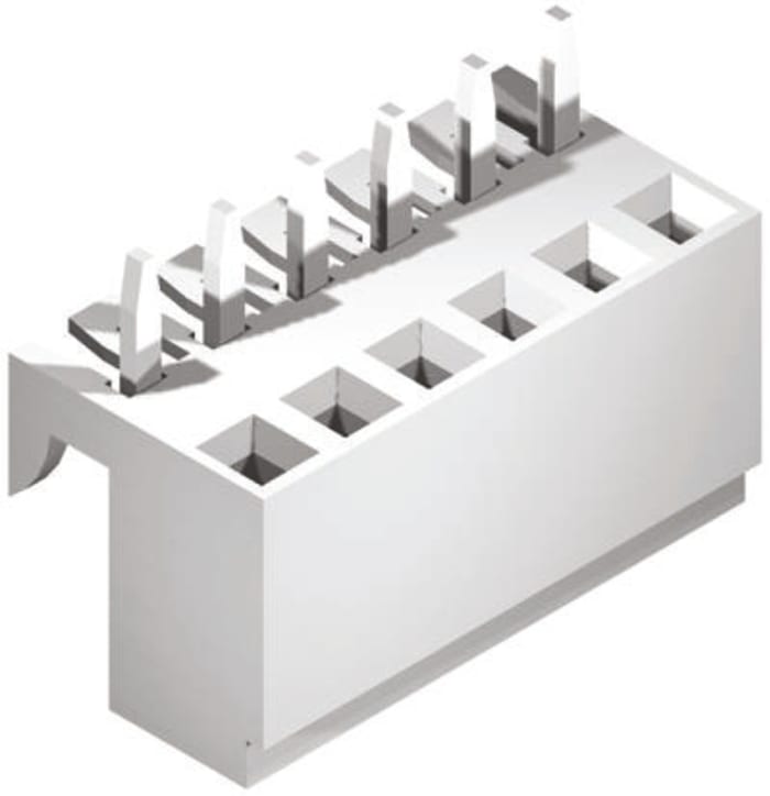 Molex KK 254 Series Straight Through Hole Mount PCB Socket, 10-Contact, 1-Row, 2.54mm Pitch, Solder Termination