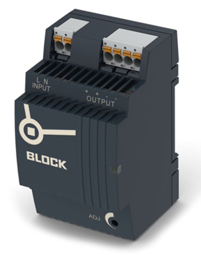 Alimentation pour rail DIN Block, série PEL Neo, 24V c.c.out 1.3A, 31W