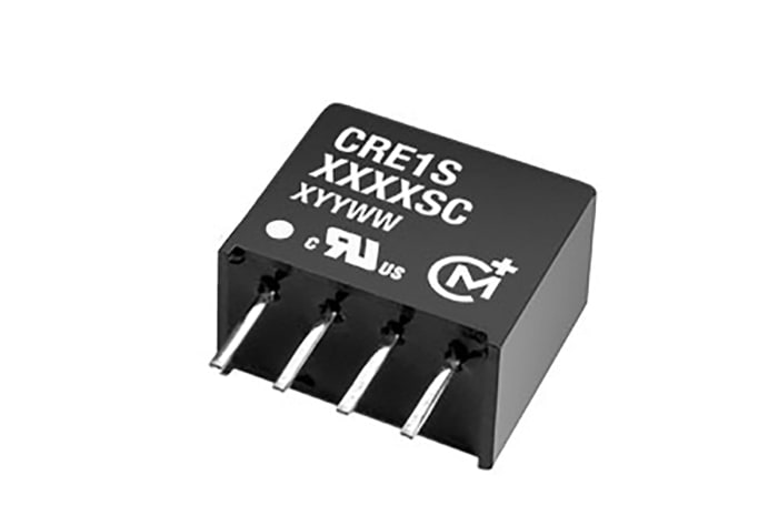 Murata Power Solutions CRE1 DC-DC Converter, 5V dc/ 200mA Output, 21.6 → 26.4 V dc Input, 1W, Through Hole,