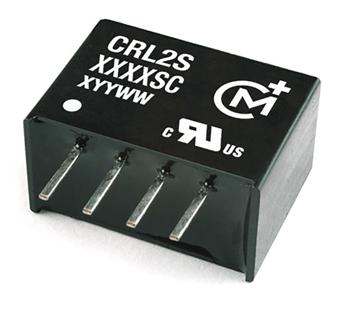 Murata Power Solutions CRL2 DC-DC Converter, 5V dc/ 400mA Output, 10.8 → 13.2 V dc Input, 2W, Through Hole,