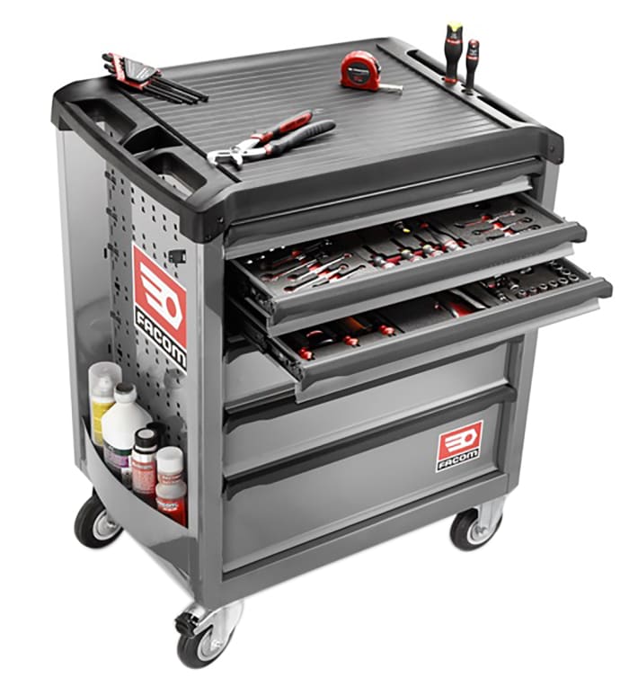 Facom 6 Drawer Wheeled Tool Chest
