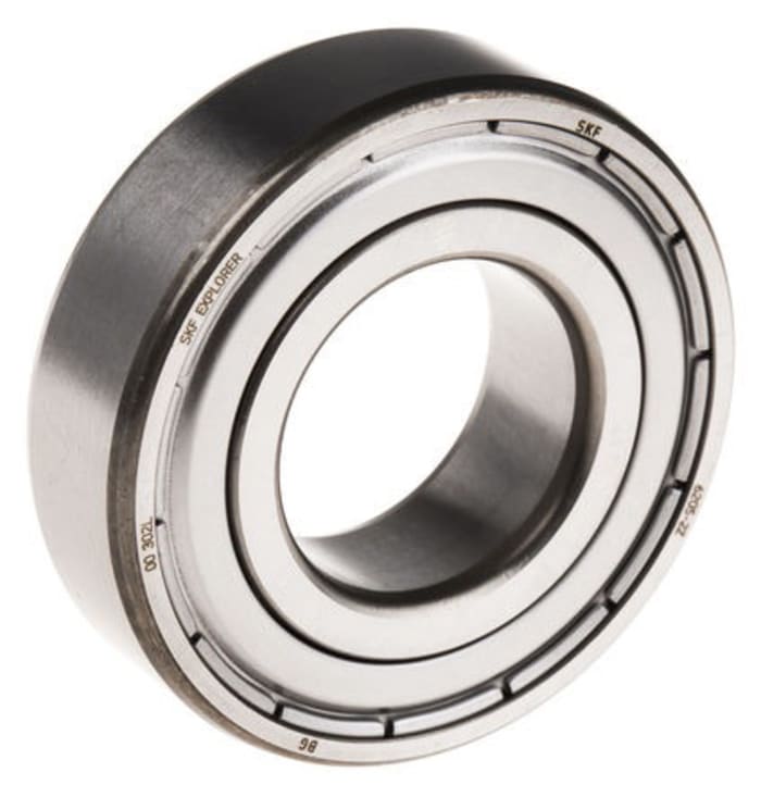 Roulement à billes à gorge profonde à une rangée SKF, ø int. 6mm, ø ext. 19mm, larg. 6mm