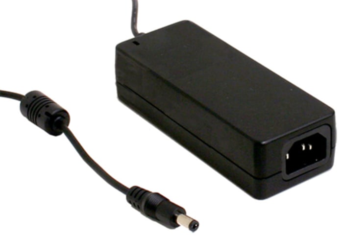 MEAN WELL AC/DC Adapter Type C 264V ac Output 9600 mA, 15 V dc