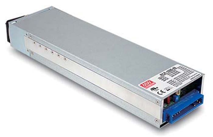 MEAN WELL Switching Power Supply, RCP-1600-48, 48V dc, 33.5A, 1608W, 1 Output, 127 → 370 V dc, 90 → 264 V