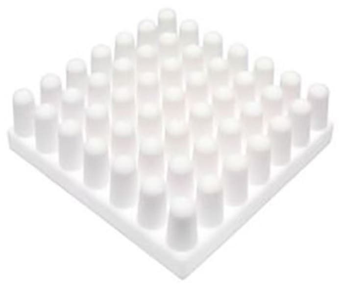 SPREADFAST Heatsink, Universal Square Ceramic, 2.6 °C/W @ 400 lfm, 4.7 °C/W @ 100 lfm, 60 x 60 x 15mm, Adhesive, Screw