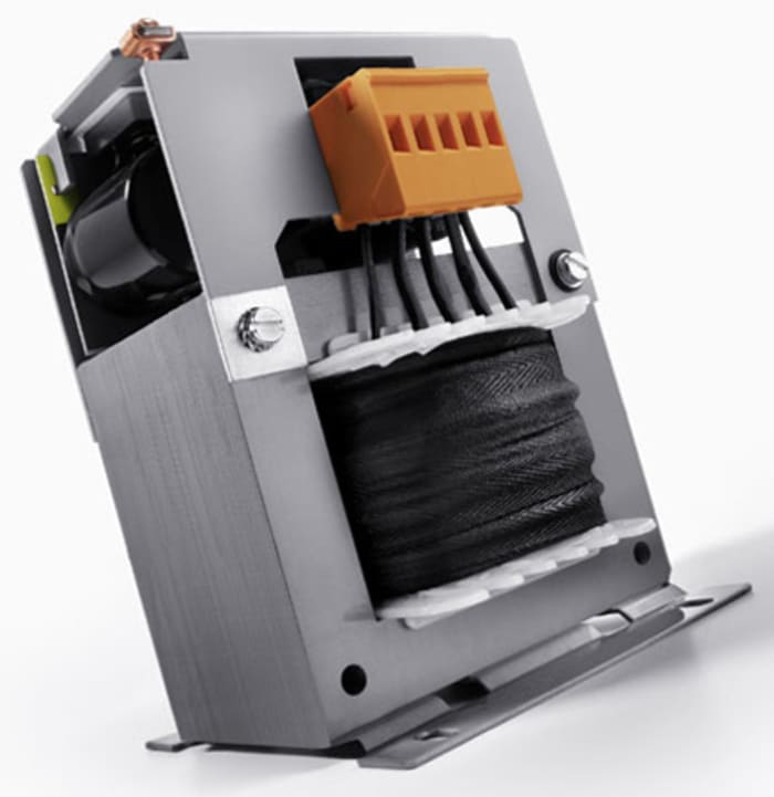 Transformateur à montage sur châssis, Vin 230/400V c.a., Vout 2 x 24V c.a., 63VA