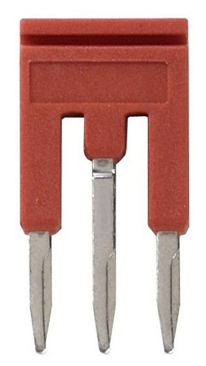XW5S Short Bar for use with XW5G-P1.5-3 Grounding Terminal Block, XW5T-P1.5-3 Feed Through Terminal Block
