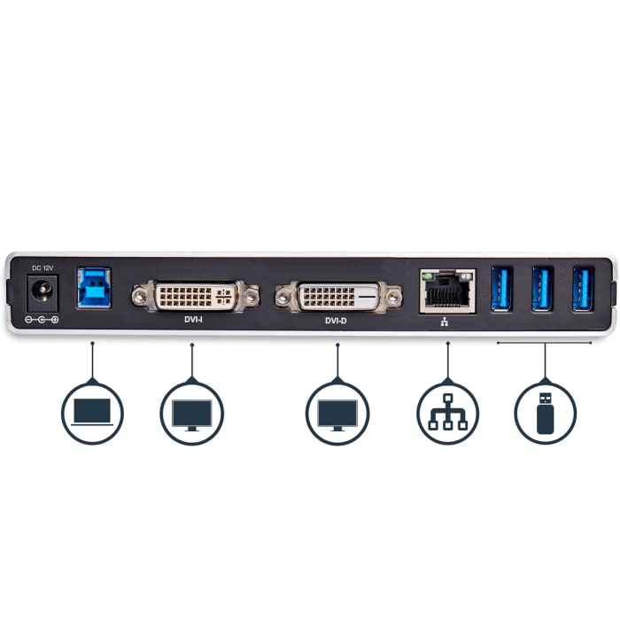 StarTech.com Dual Monitor USB 3.0 USB 