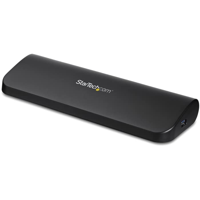 StarTech.com Dual Monitor USB 3.0 Docking Station with DVI, HDMI, VGA - 3 x USB ports, USB A, USB B