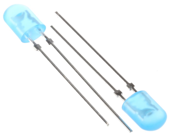 C5SMF BJF CR0U0351 Cree LED Cree LED4 V Blue LED 5mm Through Hole C5SMF BJF CR0U0351 123 8661P RS Components