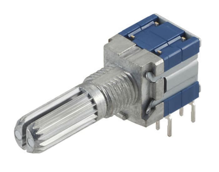 Alps Alpine, 3 Position DP3T Rotary Switch, 100 mA, Pc Pin
