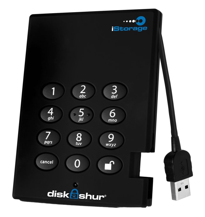 iStorage diskAshur USB3 256-bit 2TB