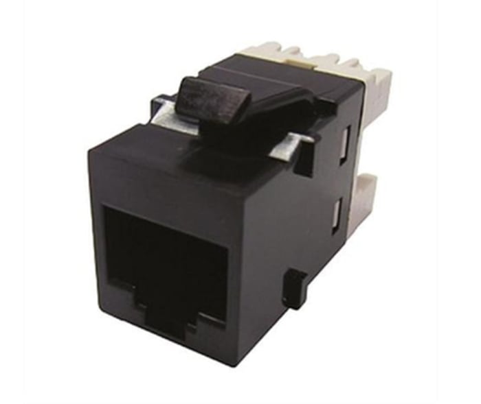 COMMSCOPE SL110 Series Female RJ45 Modular Jack, Panel Mount, Cat5e, UTP Shield