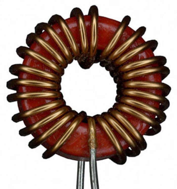 Wurth 35 μH ±20% Iron Powder Toroidal Inductor, 5.7A Idc, 25mΩ Rdc, WE-FI