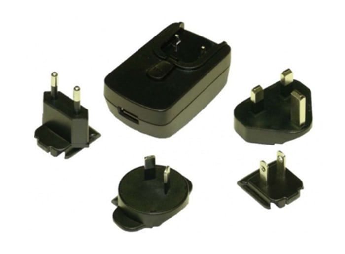 Phihong 5W Plug-In AC/DC Adapter 5V dc Output, 1A Output