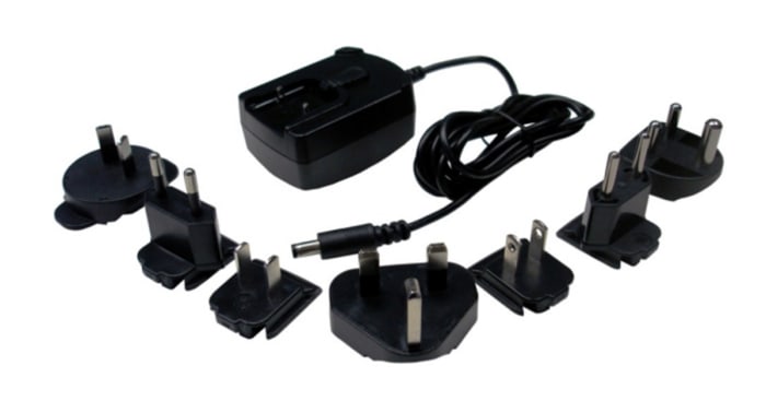 Phihong 15W Plug-In AC/DC Adapter 12V dc Output, 1.25A Output