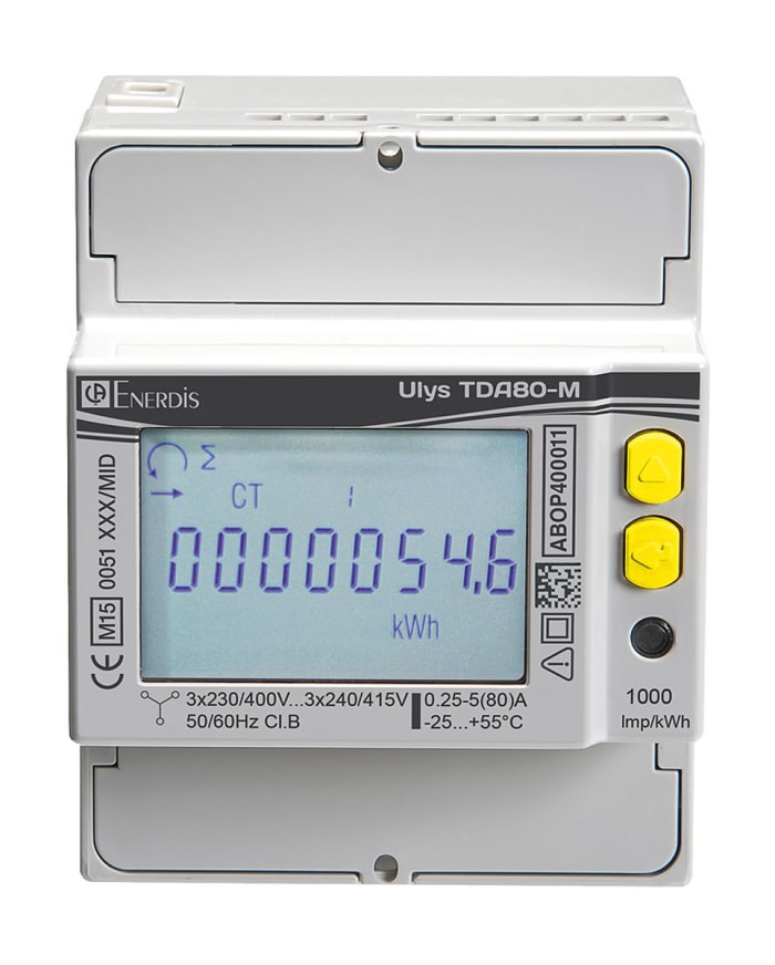 Chauvin Arnoux Energy 3 Phase LCD Energy Meter