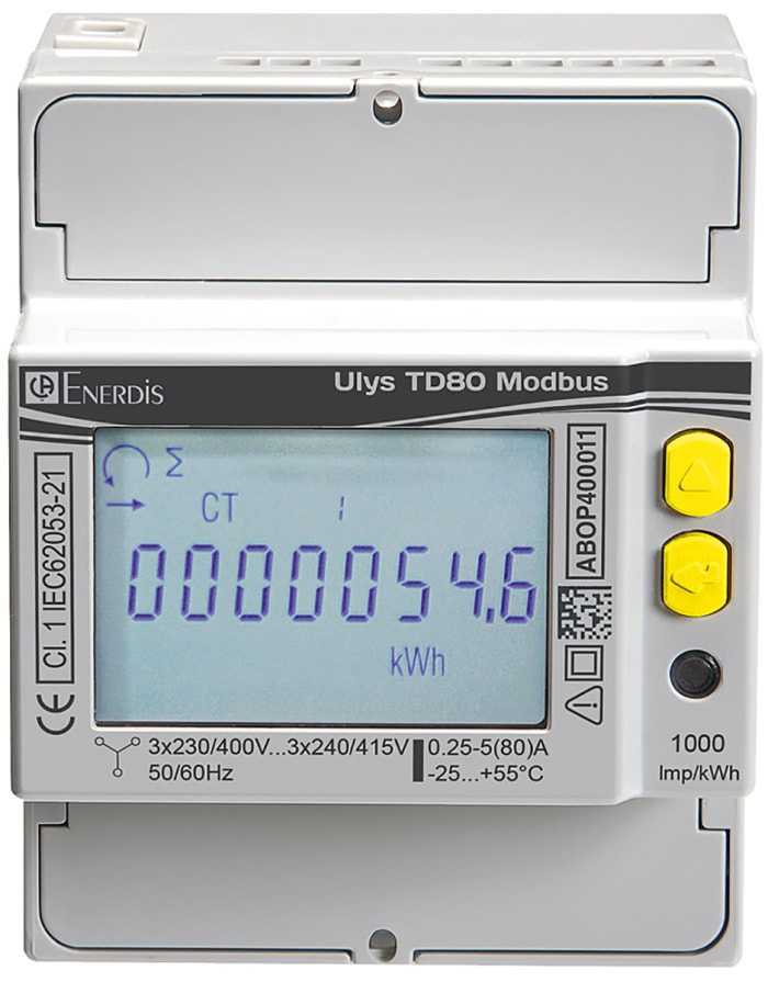 Chauvin Arnoux Energy 3 Phase LCD Energy Meter