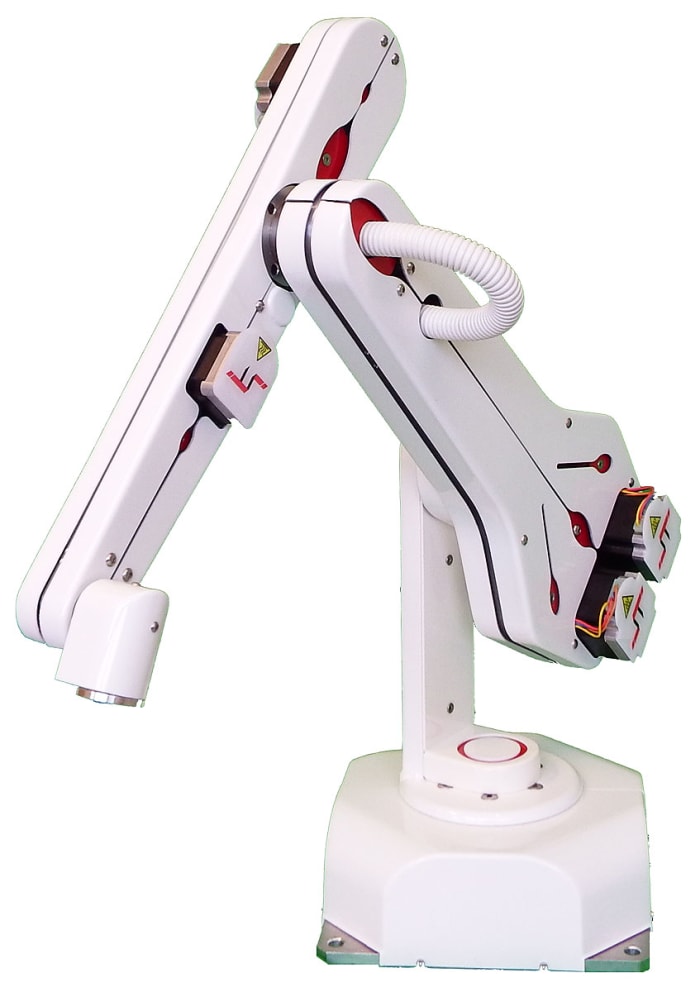 Brazo robótico St Robotics de 5 ejes, alcance máx. 500mm, carga máx. 1kg