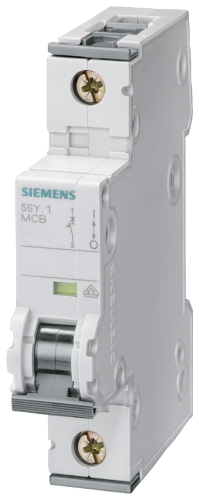 Siemens Sentron 5SY4 MCB, 1P, 40A Curve C, 230V AC, 10 kA Breaking Capacity