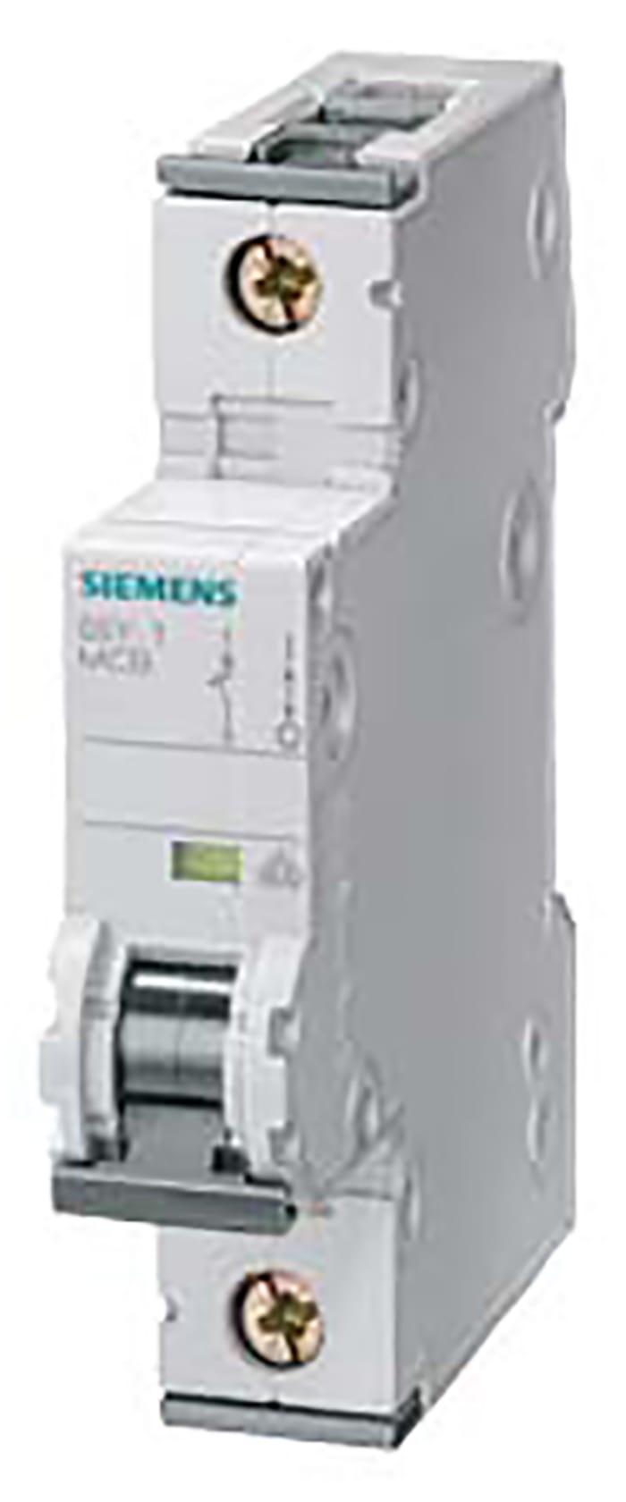 Siemens SENTRON 5SY4 Miniature Circuit Breaker, 1-Pole, 40A, Type D, 400V ac AC, 10 kA Breaking Capacity