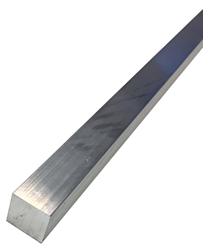 RS PRO RS PRO Aluminium Square Bar, 12mm W, 12mm H, 1m L 1243628
