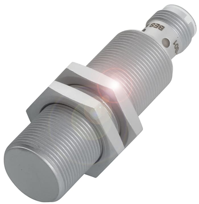 BALLUFF Barrel-Style Proximity Sensor, M18 x 1, 7.2 mm Detection, PNP-NO Output, 10 → 30 V dc, IP67