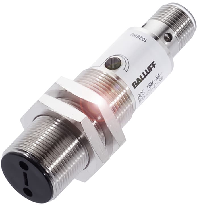BALLUFF Diffuse Photoelectric Sensor, Barrel Sensor, 0 → 400 mm Detection Range
