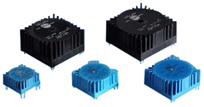 Transformateur torique RS PRO, 2 x 115V c.a. → 2 x 12V, 15VA
