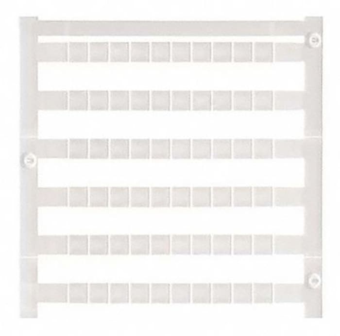 Weidmuller Terminal Marker for use with Electronic Sub-Assemblies, Plug-In Connectors, Weidmuller Cable Connectors