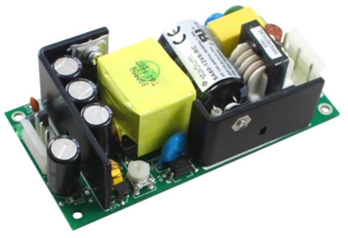 RS PRO Switching Power Supply, 48V dc, 1.25A, 60W, 1 Output, 100 → 230V ac Input Voltage