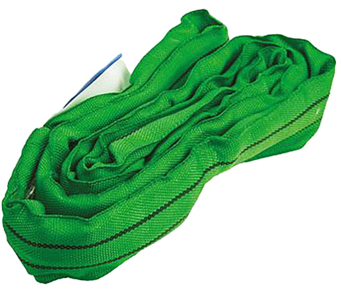 RS PRO | RS PRO 5 m Green Lifting Sling Round, 2 t | 124-4864 | RS