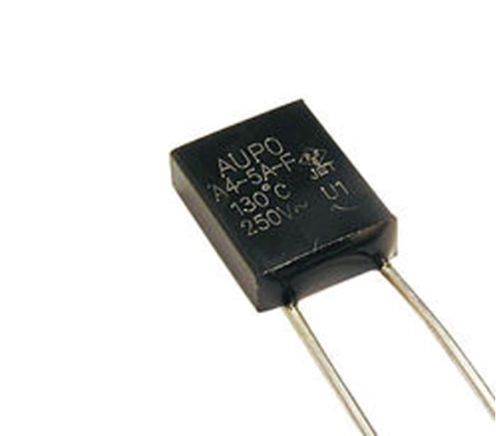 A45AF Limitor Limitor Thermal Fuse +130°C 5 A, 250V ac 1245061
