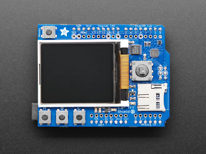 802 ADAFRUIT INDUSTRIES | ADAFRUIT INDUSTRIES, 1.8in Arduino Compatible ...