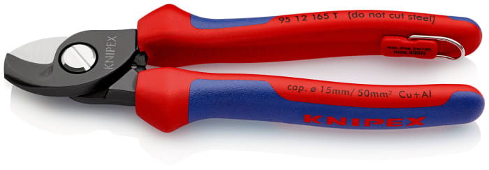Coupe-câbles Knipex, 165 mm, capacité 15mm