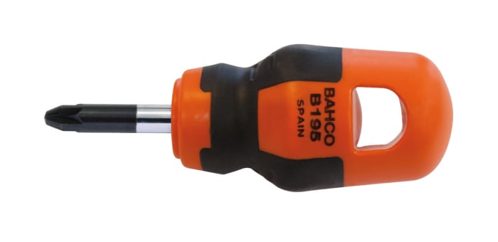 Bahco Pozidriv Screwdriver, PZ1 Tip, 25 mm Blade, 85 mm Overall