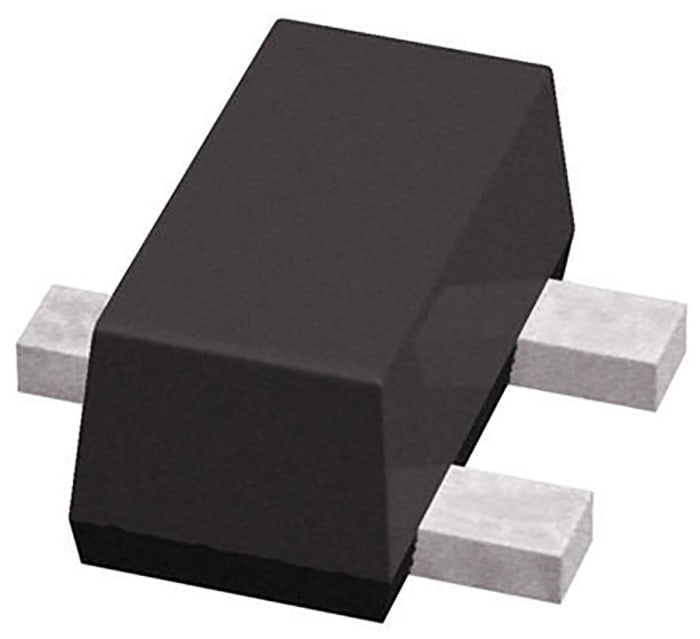 ROHM, DTC014EEBTL NPN Digital Transistor, 100 mA 50 V 10 kΩ, Ratio Of 1, Single, 3-Pin SOT-416F