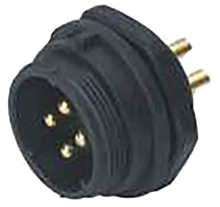 RS PRO Circular Connector, 3 Contacts, Front Mount, Socket, Male, IP68