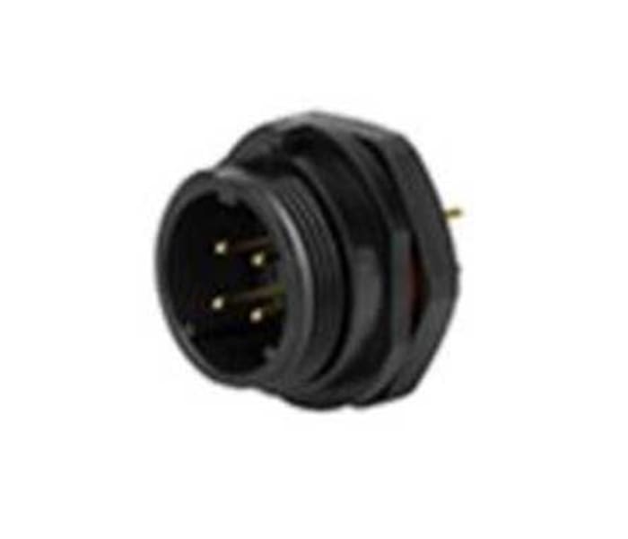 RS PRO Circular Connector, 4 Contacts, Front Mount, Socket, Male, IP68