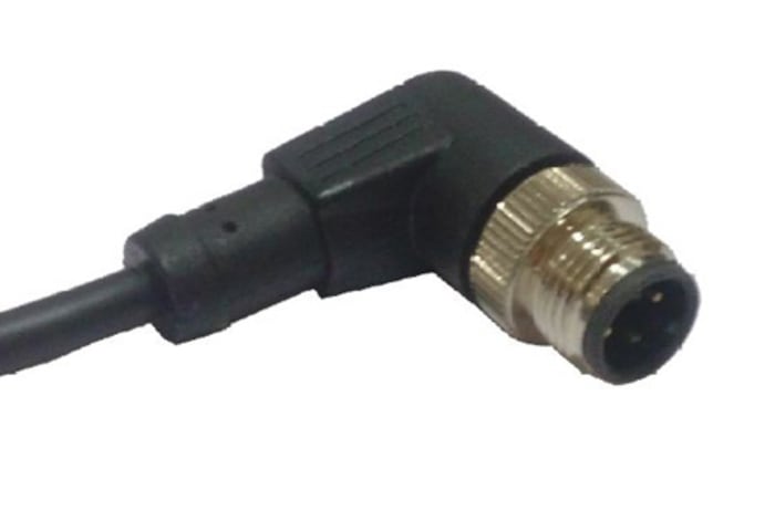 Cable de actuador de sensor RS PRO, con. A Ángulo recto Macho, con. B Extremo libre Sin terminación, long. 2 m, 60V,