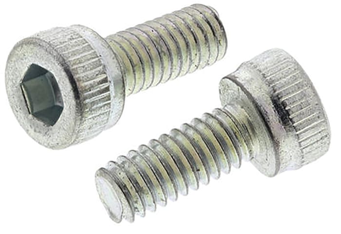 Altıköşe Alyan Başlı İmbus Civata, Çelik, Diş Tipi: M5 x 8mm